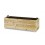 Jardinera madera rectangular (120x45x40)