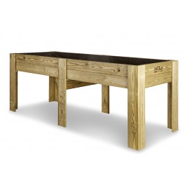 Mes de cultivo  de madera (200x80x80)