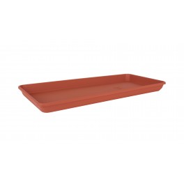 Plato rectangular de plastico para jardinera L