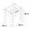 Mes de cultivo  de madera (80x60x80)