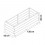Jardinera madera rectangular (120x45x40)