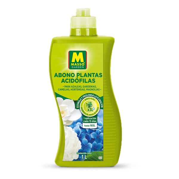 Fertilizante líquido Plantas acidofílicas Massó (1 litro)