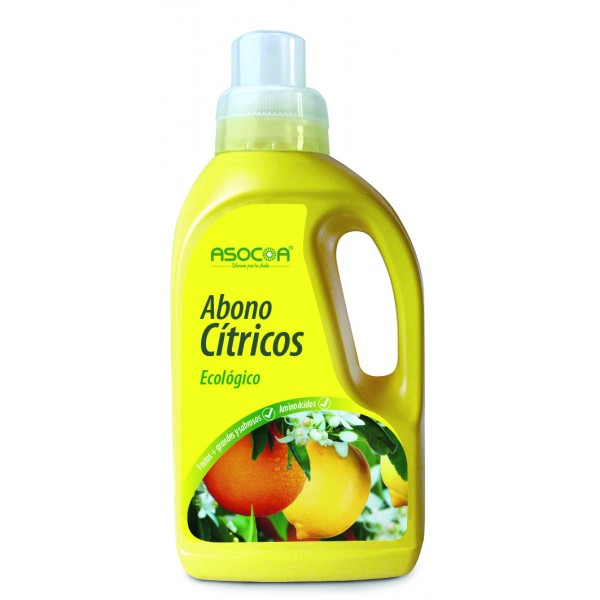 Fertilizante líquido Citricos organic Asocoa (1 litro)