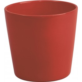 Pote básico de cerâmica vermelha (vários tamanhos)