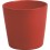 Maceta de cerámica básica roja (varias medidas)