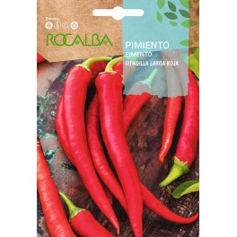 Semente de pimenta vermelha longa