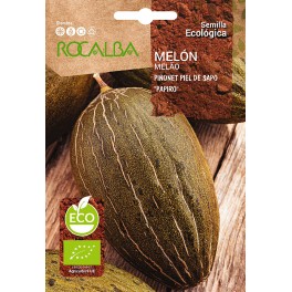 Llavor Meló Pinyonet Piel de Sapo 'Papiro' (ecològica)