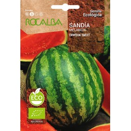 Semente de melancia doce carmesim (orgânica)