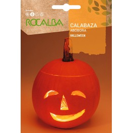 Semente de abóbora Halloween