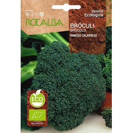 Semilla ecológica Bróculi verde Calabrese