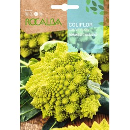 Semente de couve-flor Romanesco natalino