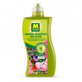 Engrais Liquide pour Plantes à Fleurs Massó (1 litre).