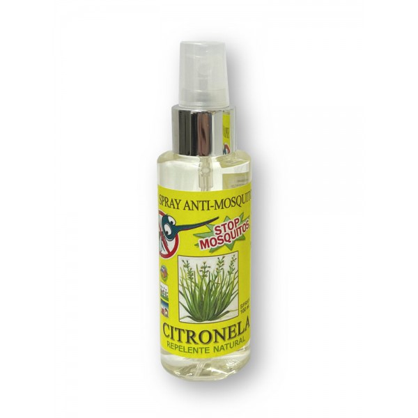 D&eacute;sodorisant en Spray &agrave; la Citronnelle (anti moustiques).