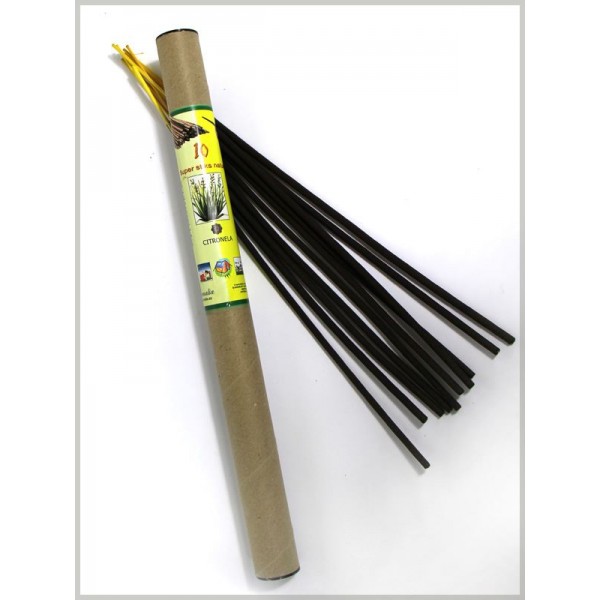 Incenso Citronela (anti mosquitos) (10 varetas 40 cm)