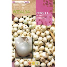 Ceba de taula White snowball (250 grams)