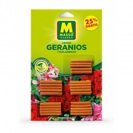 Abono clavo o bastoncitos fertilizantes Geranios y dipladenias (25 bastoncitos)