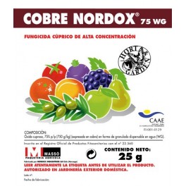 Fungicida de cobre Nordox 75 WG