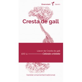 Semente de crista de galo (tradicional catalán)