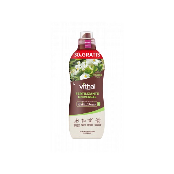 Abono liquido Fertilizante universal Biosphere puls ecol&oacute;gico (1,3 litros)