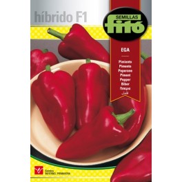 Semente de pimento Ega F1 (híbrido) (tipo piquillo)