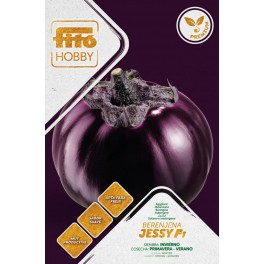 Llavor albergínia JessyF1 (híbrida) (1.000 llavors)