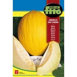 Semilla Melón Amarillo oro canario
