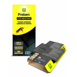Trampa adhesiva contra escarabats (Preben)