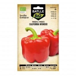Semilla pimiento California Wonder (ecológica)