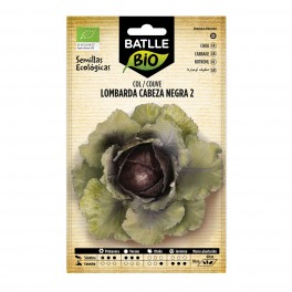 Semilla col lombarda cabeza negra (ecológica)