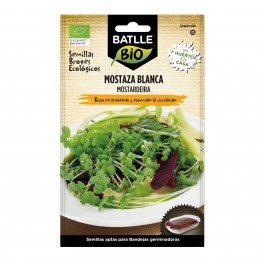 Semilla mostaza blanca (para brotes) (ecológica)
