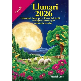 Lunario 2026- Calendario lunar - versión catalana