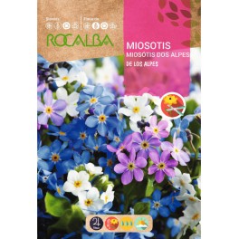Semente de Myosotis alpino variado