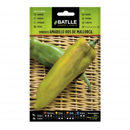 Semilla pimiento amarillo ros de Mallorca