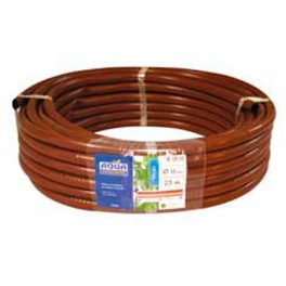 Tubo de gotejamento de 16 mm com microirrigação incorporada a cada 33 cm (25 metros)