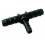 Te reductora de tub de goteig de 16 a 12 mm (4 unitats)