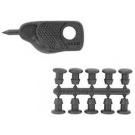Poinçon et bouchons pour micro-tube goutte-à-goutte 4 mm (10 unités)