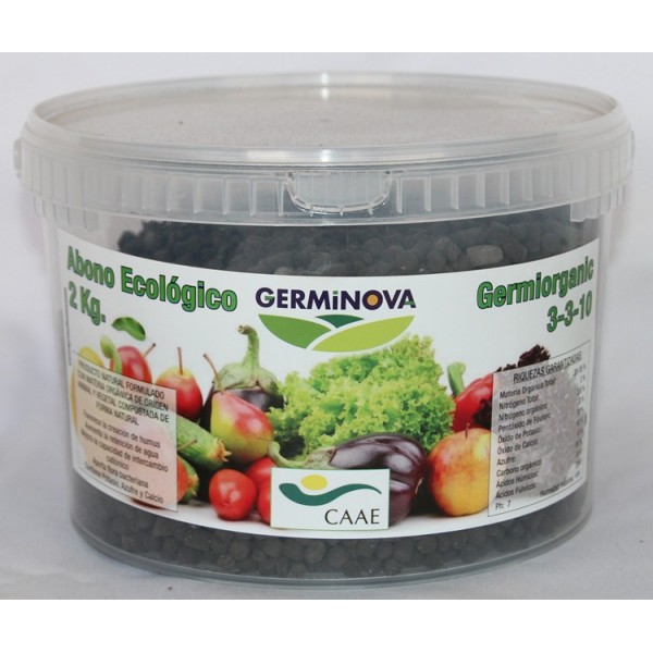 Fertilizante granulado Germiorganic (orgânico)
