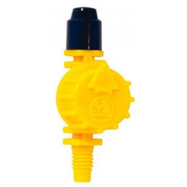 Micro difusor de 180º para micro riego de goteo de 4 mm (3 unidades)