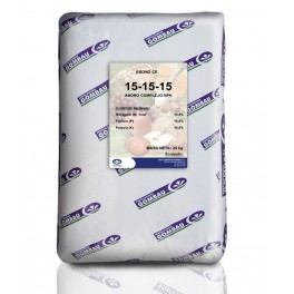 Fertilizante granulado 15/15/15 (25 kg)