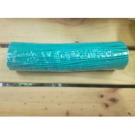 Tiras de 25 cm de PVC verde "macarrão"