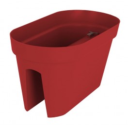 Jardinera de plástico Capri Balcony Box (60 cm de largo)