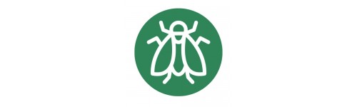 Mosca o gusano de la fruta